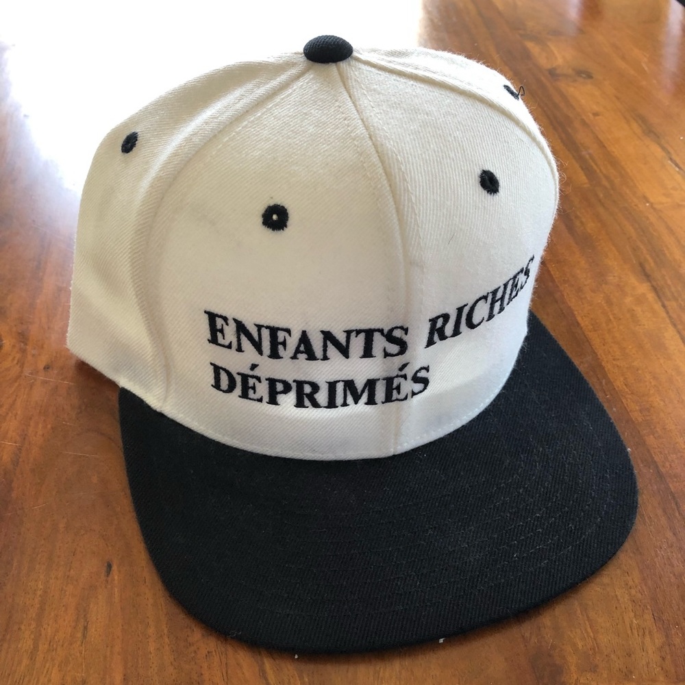 Enfants Riches Deprimes white snapback